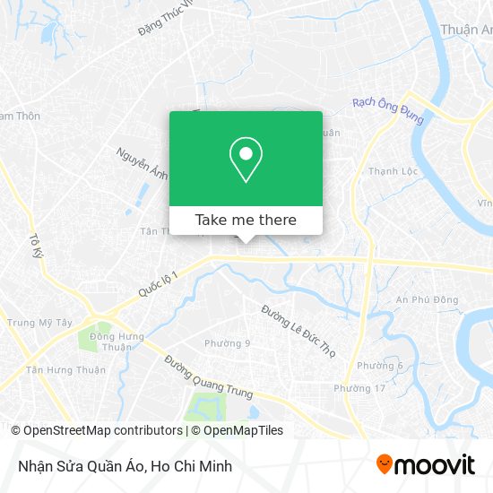 Nhận Sửa Quần Áo map