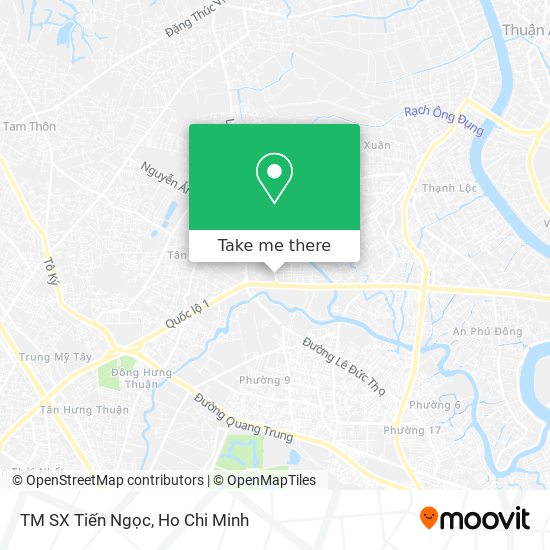 TM SX Tiến Ngọc map