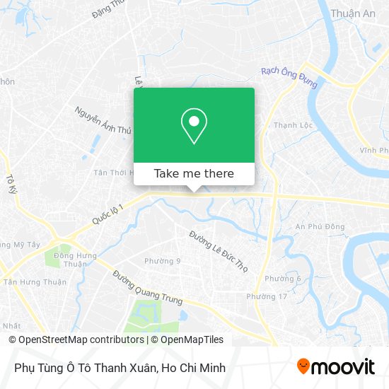 Phụ Tùng Ô Tô Thanh Xuân map