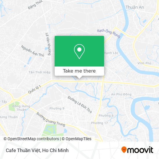 Cafe Thuần Việt map