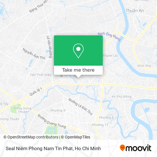 Seal Niêm Phong Nam Tín Phát map