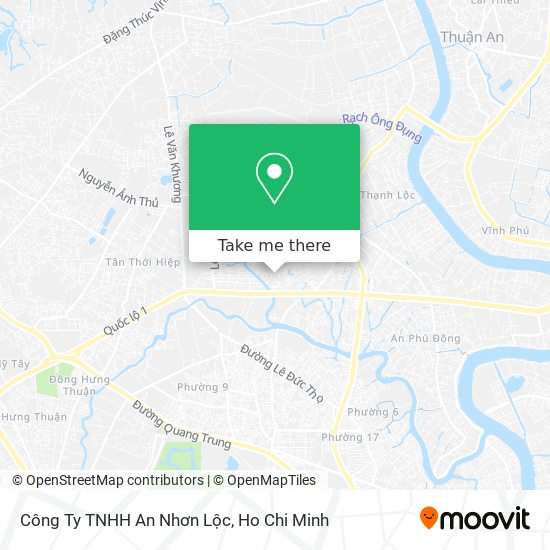 Công Ty TNHH An Nhơn Lộc map