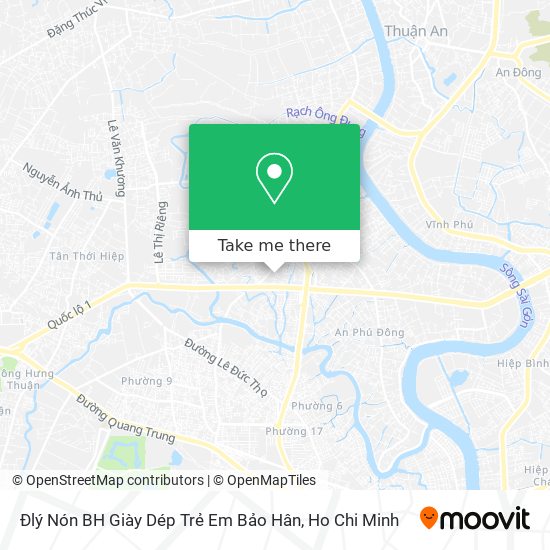 Đlý Nón BH Giày Dép Trẻ Em Bảo Hân map