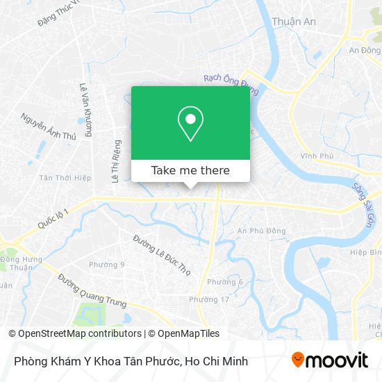 Phòng Khám Y Khoa Tân Phước map