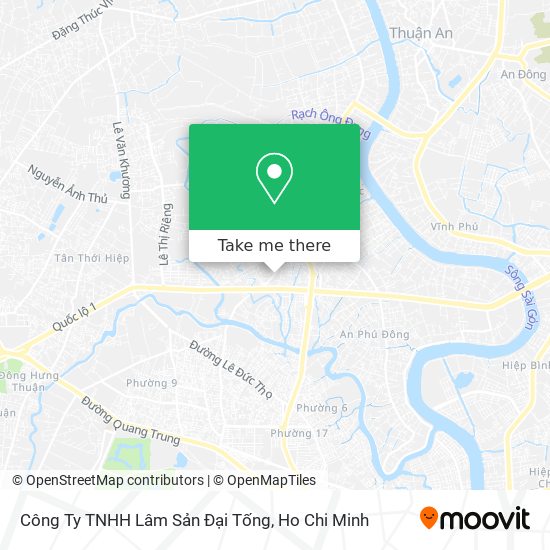 Công Ty TNHH Lâm Sản Đại Tống map