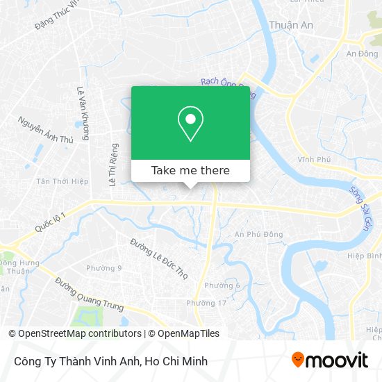 Công Ty Thành Vinh Anh map