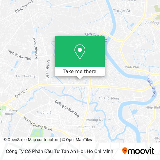 Công Ty Cổ Phần Đầu Tư Tân An Hội map