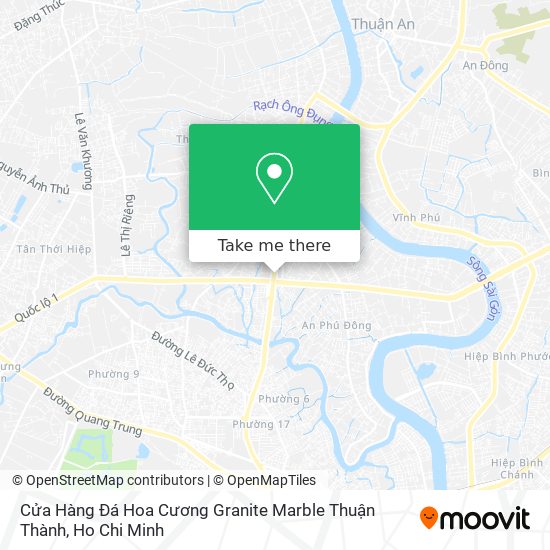 Cửa Hàng Đá Hoa Cương Granite Marble Thuận Thành map