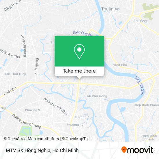 MTV SX Hồng Nghĩa map