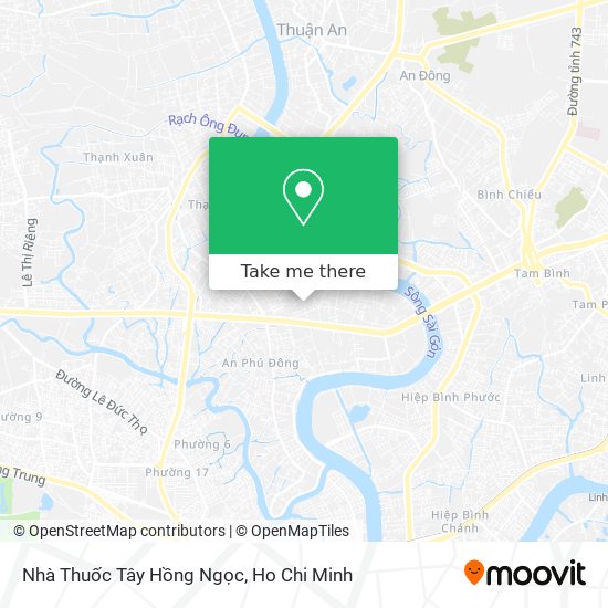 Nhà Thuốc Tây Hồng Ngọc map
