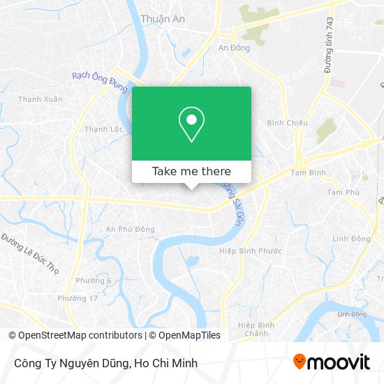 Công Ty Nguyên Dũng map