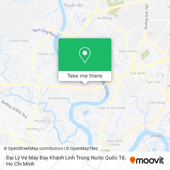 Đại Lý Vé Máy Bay Khánh Linh Trong Nước Quốc Tế map