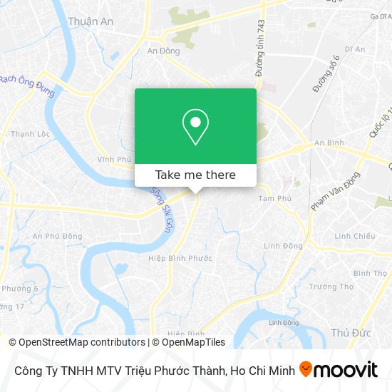 Công Ty TNHH MTV Triệu Phước Thành map