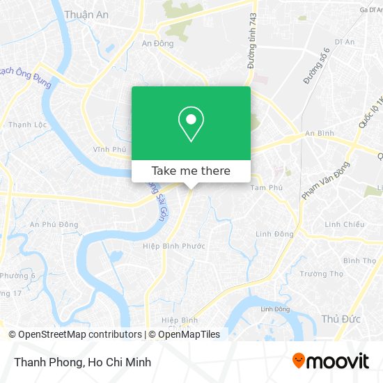 Thanh Phong map