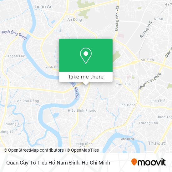 Quán Cầy Tơ Tiểu Hổ Nam Định map