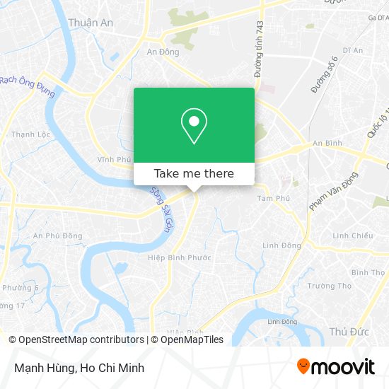 Mạnh Hùng map