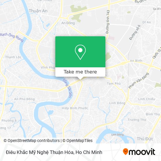 Điêu Khắc Mỹ Nghệ Thuận Hóa map