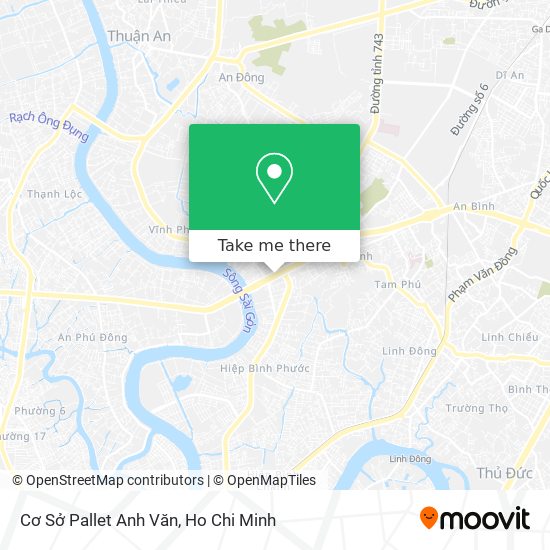 Cơ Sở Pallet Anh Văn map