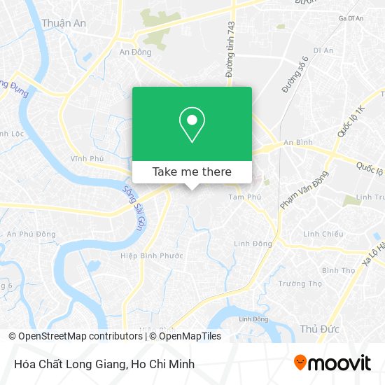 Hóa Chất Long Giang map