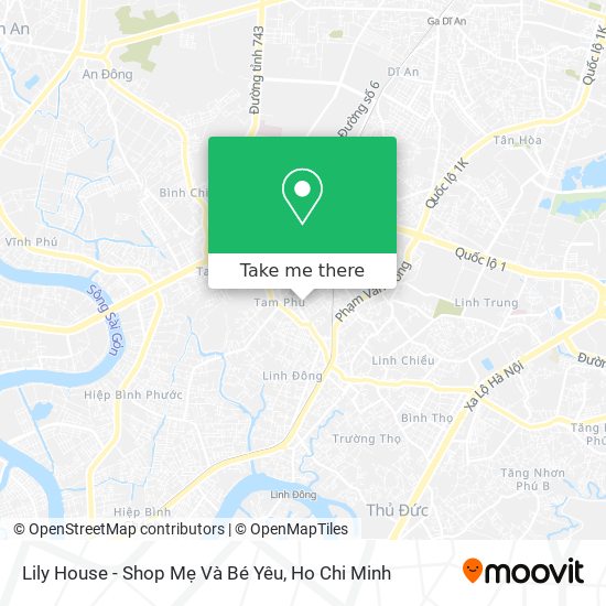 Lily House - Shop Mẹ Và Bé Yêu map