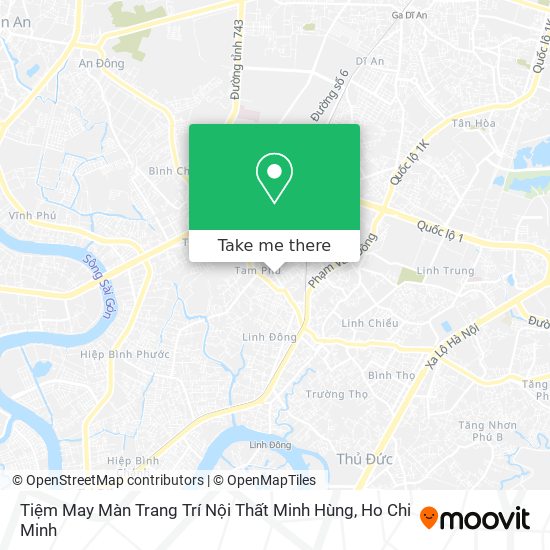 Tiệm May Màn Trang Trí Nội Thất Minh Hùng map