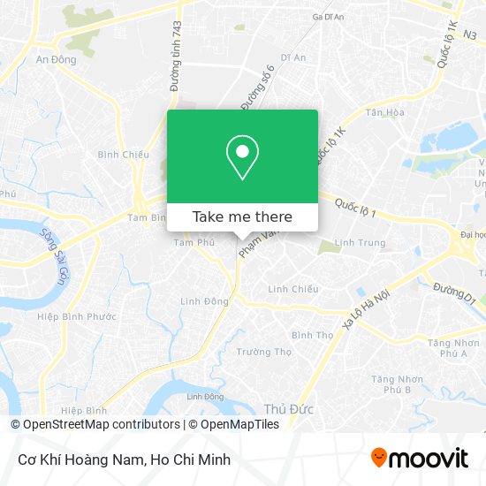 Cơ Khí Hoàng Nam map