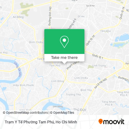 Trạm Y Tế Phường Tam Phú map