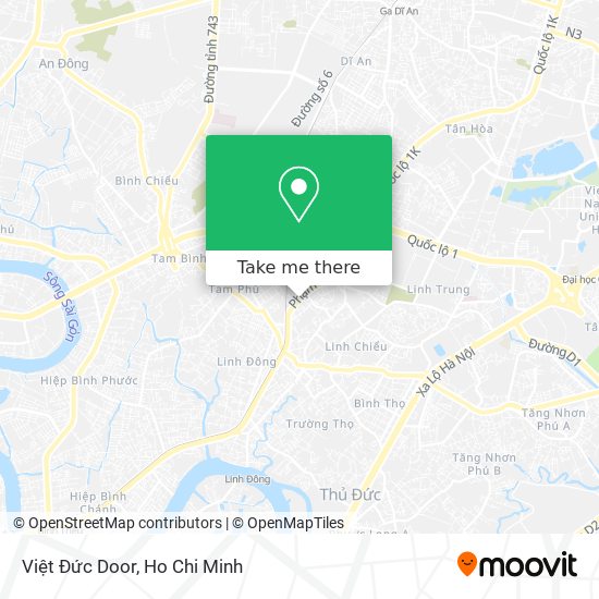 Việt Đức Door map