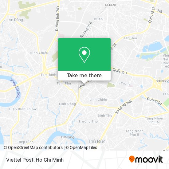 Viettel Post map