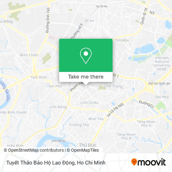 Tuyết Thảo Bảo Hộ Lao Động map