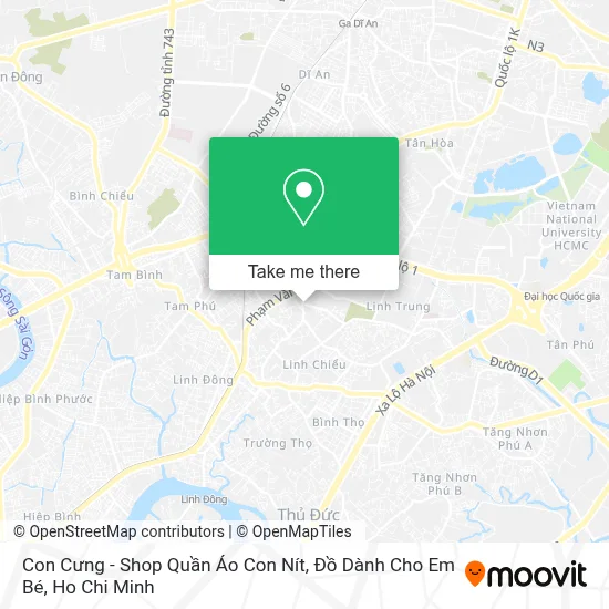 Con Cưng - Shop Quần Áo Con Nít, Đồ Dành Cho Em Bé map