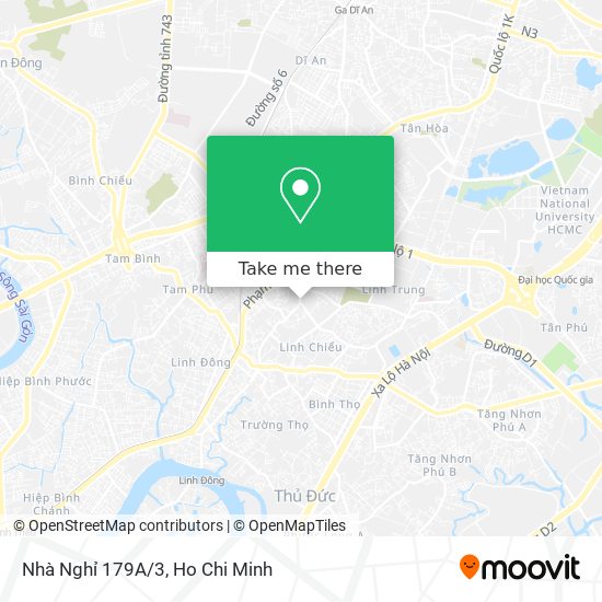 Nhà Nghỉ 179A/3 map
