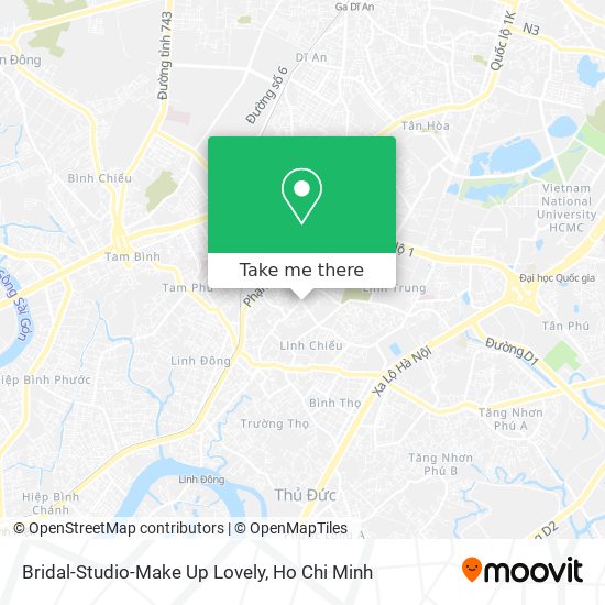Bridal-Studio-Make Up Lovely map