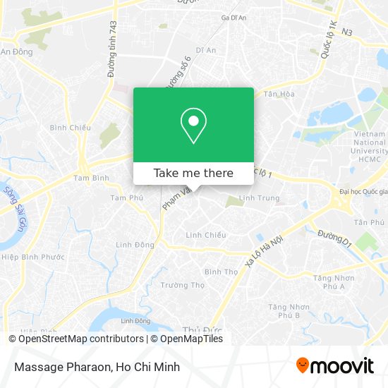 Massage Pharaon map
