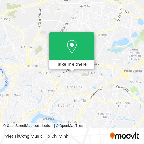 Việt Thương Music map