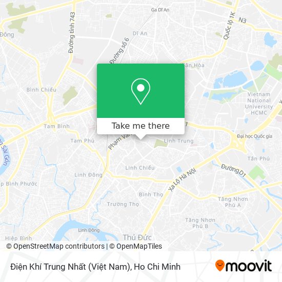 Điện Khí Trung Nhất (Việt Nam) map