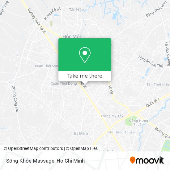 Sống Khỏe Massage map