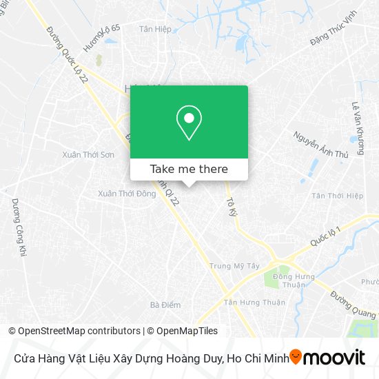 Cửa Hàng Vật Liệu Xây Dựng Hoàng Duy map