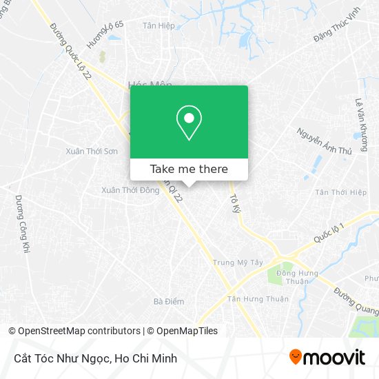 Cắt Tóc Như Ngọc map