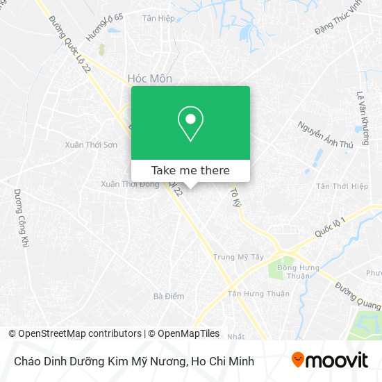 Cháo Dinh Dưỡng Kim Mỹ Nương map