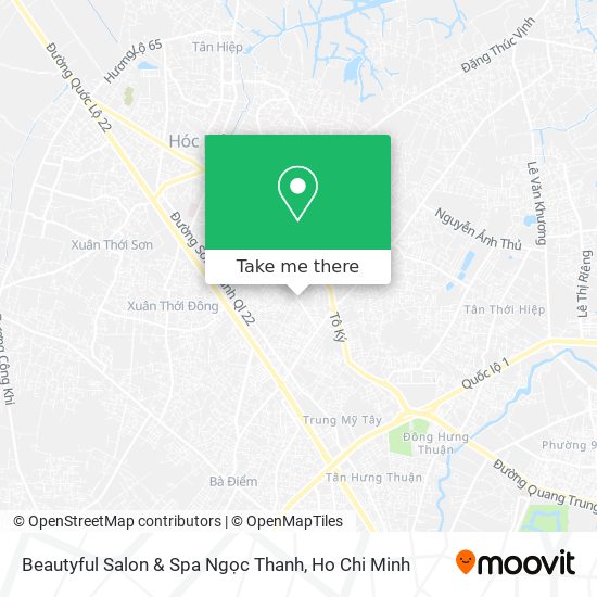 Beautyful Salon & Spa Ngọc Thanh map