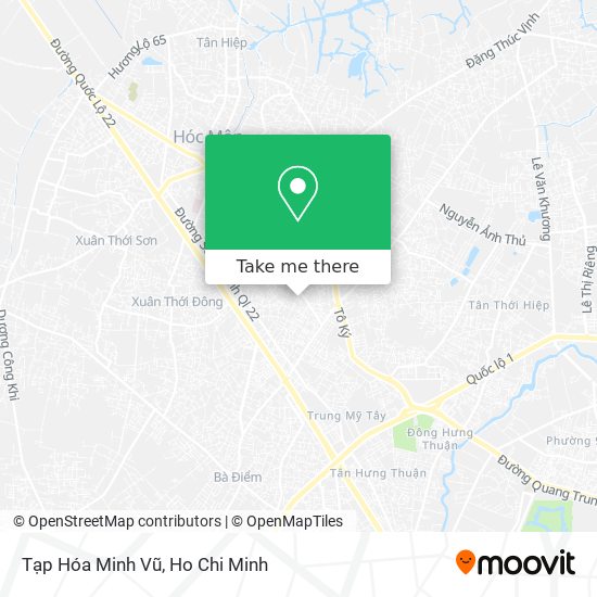 Tạp Hóa Minh Vũ map