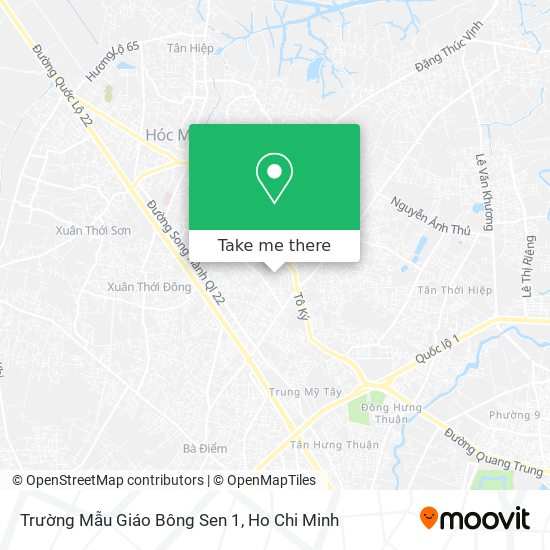 Trường Mẫu Giáo Bông Sen 1 map