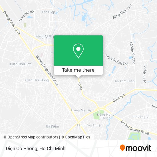 Điện Cơ Phong map