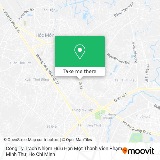 Công Ty Trách Nhiệm Hữu Hạn Một Thành Viên Phạm Minh Thư map