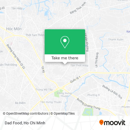 Dad Food map