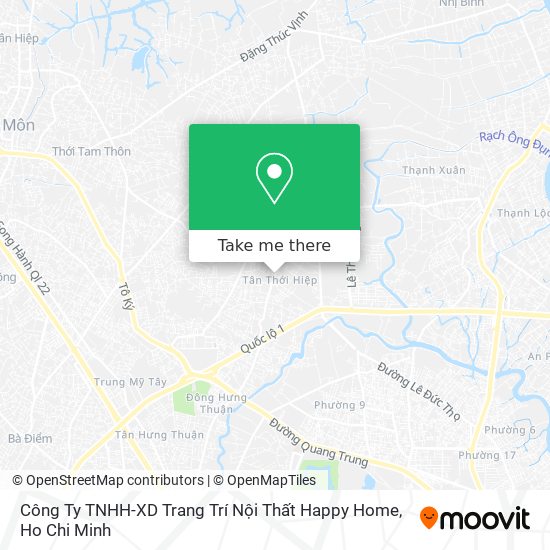 Công Ty TNHH-XD Trang Trí Nội Thất Happy Home map
