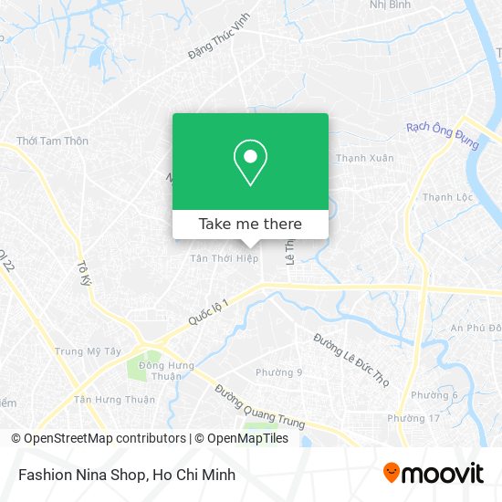 Fashion Nina Shop map