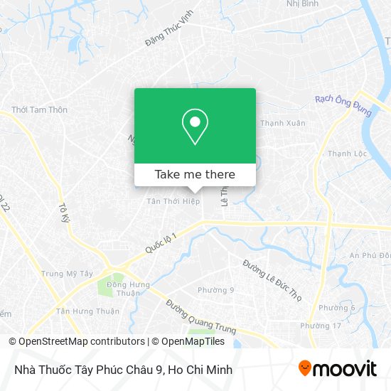 Nhà Thuốc Tây Phúc Châu 9 map