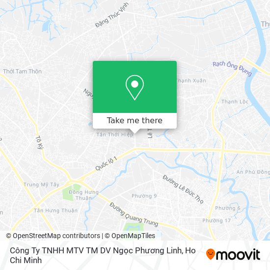 Công Ty TNHH MTV TM DV Ngọc Phương Linh map